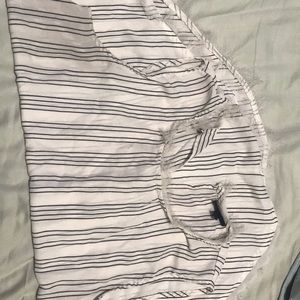Striped Who What Wear tank top